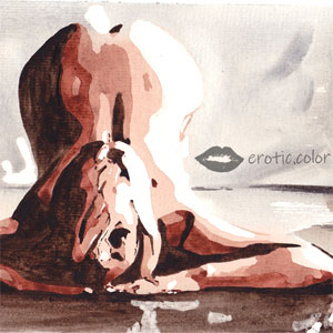Nude Watercolor Portrait by erotic.color